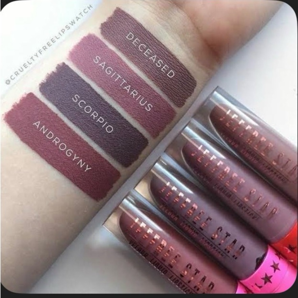 Jeffree Star DECEASED VelOUR LIQUID LIPPY MAUVE - Picture 2 of 5